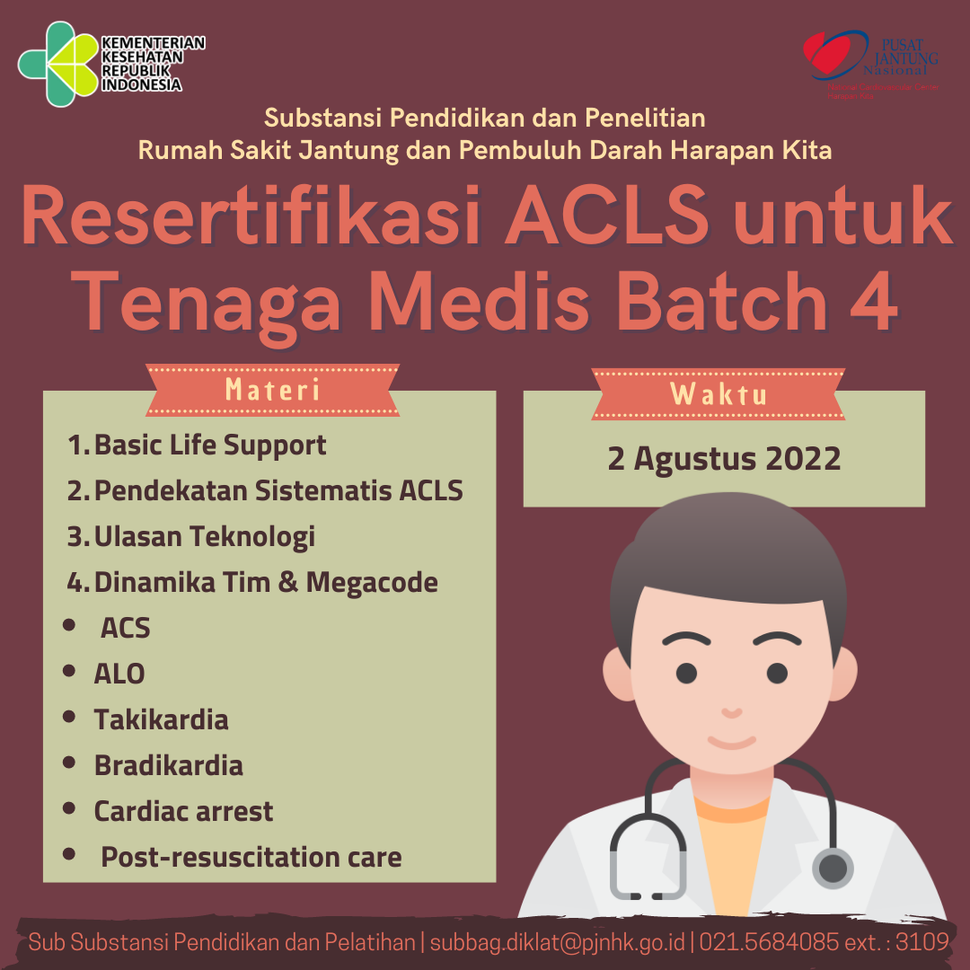 Resertifikasi Advanced Cardiac Life Support (ACLS)