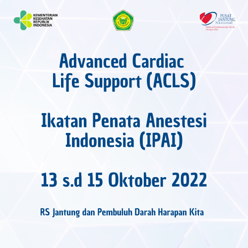 Advanced Cardiac Life Support (ACLS) IPAI (13 s.d. 15 Oktober 2022)