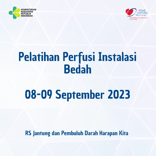 Pelatihan Perfusi Instalasi Bedah BATCH I 08-09 September 2023