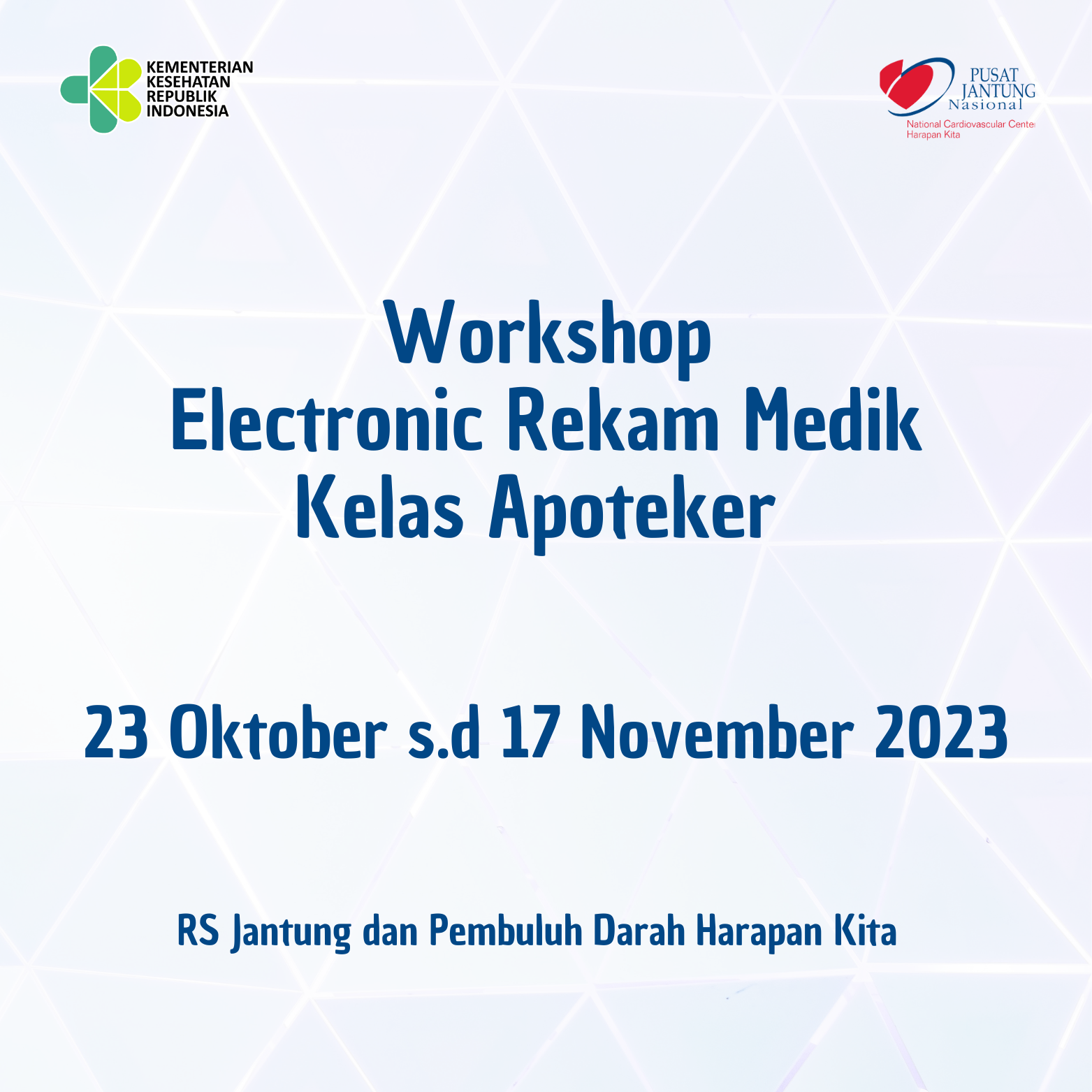 Workshop Electronic Medical Record (EMR) dan Manajemen Informasi Kelas Apoteker