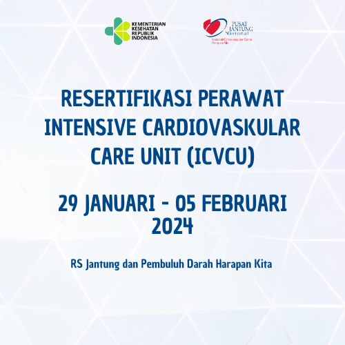 Resertifikasi Perawatan Ruang Intensive Care (29 Januari s.d. 05 Februari 2024)