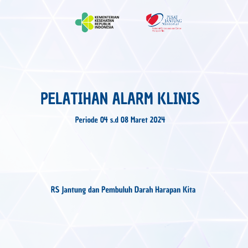 Pelatihan Alarm Klinis Periode 04 s.d 08 Maret 2024