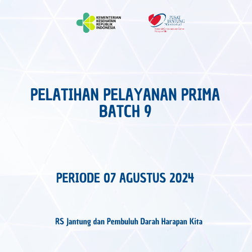 Pelatihan Pelayanan Prima Periode 07 AGUSTUS 2024 BATCH 9