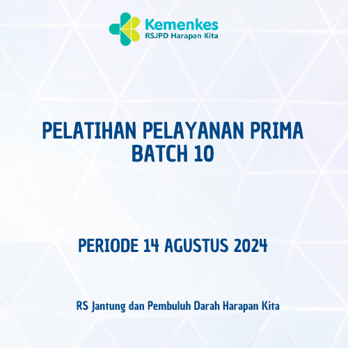 Pelatihan Pelayanan Prima Periode 14 AGUSTUS 2024 BATCH 10