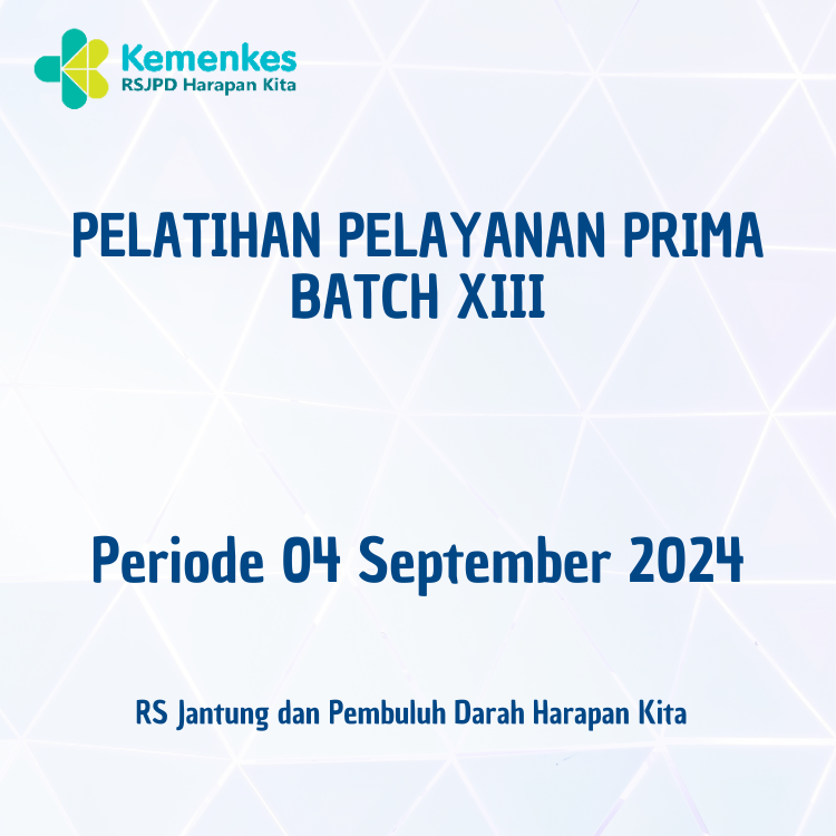 Pelatihan Pelayanan Prima Batch XIII Periode 04 September 2024