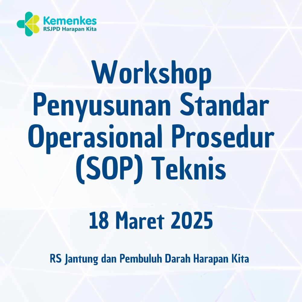 Workshop Penyusunan Standar Operasional Prosedur (SOP) Teknis (18 Maret 2025)