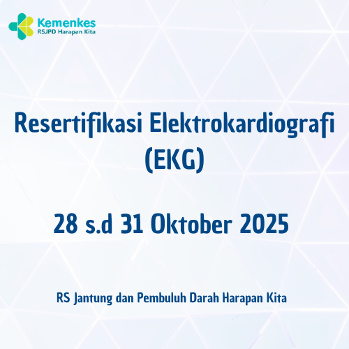 Resertifikasi Elektrokardiografi (EKG) Periode 28 s.d 31 Oktober 2025