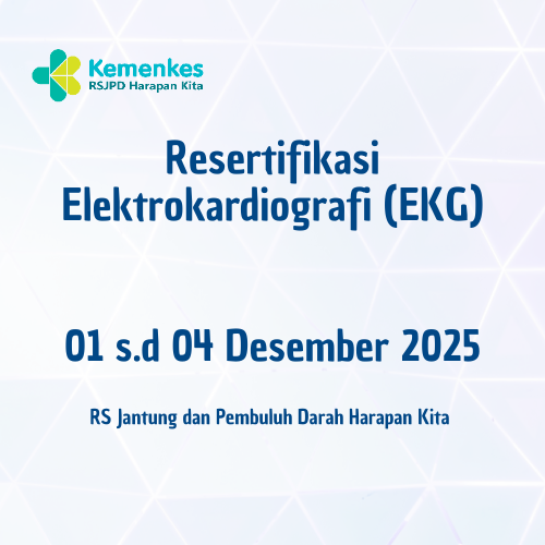Resertifikasi Elektrokardiografi (EKG) Periode 01 s.d 04 Desember 2025